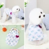 Wholesale pet clothing, dog clothes, small and medium-sized dogs, puppies, princess dresses, spring and summer styles, loose small flower dresses Specification image